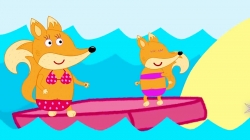 انیمیشن خانواده روباه مهربان قسمت 17